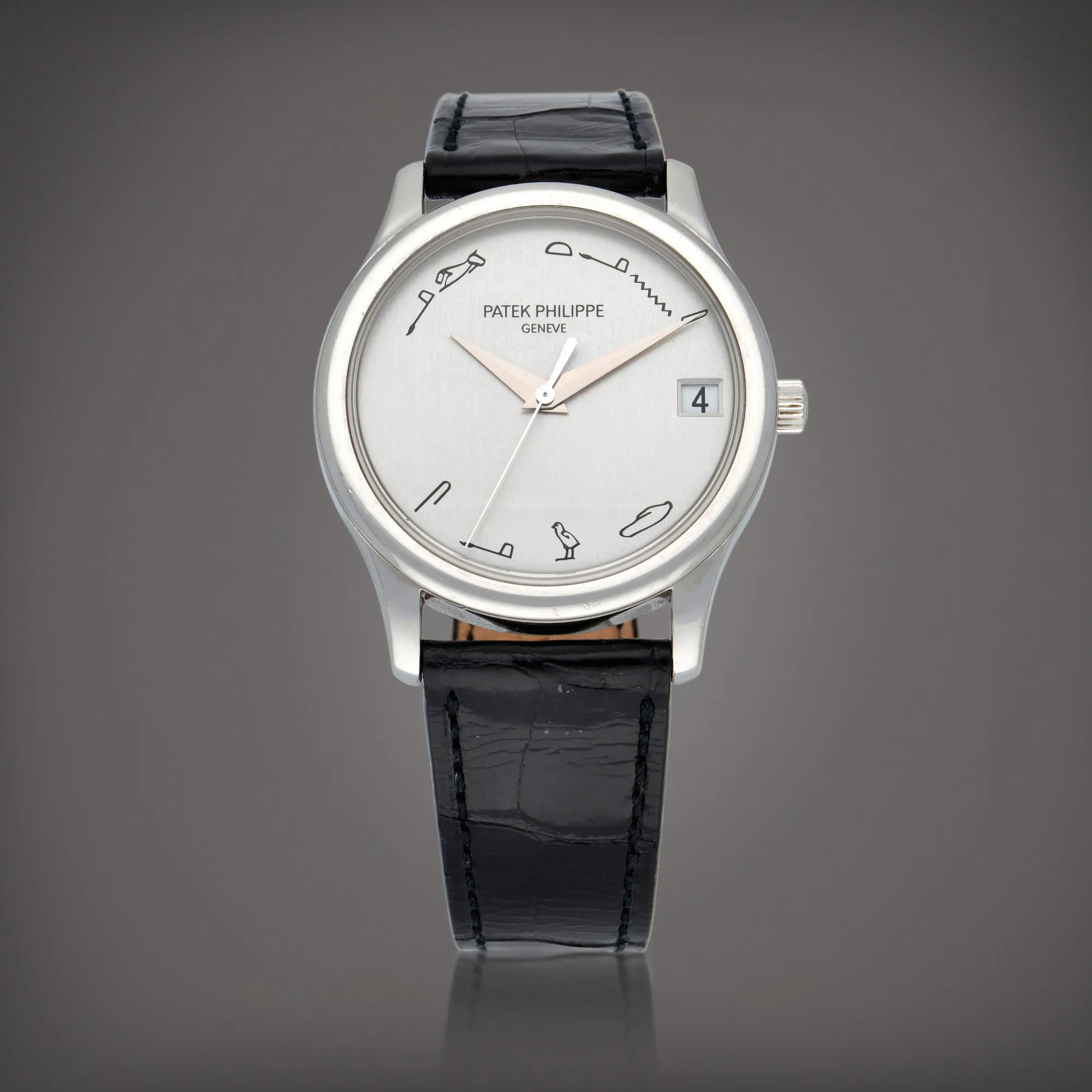 Patek Philippe Calatrava 3998P 34mm Platinum Silver 1