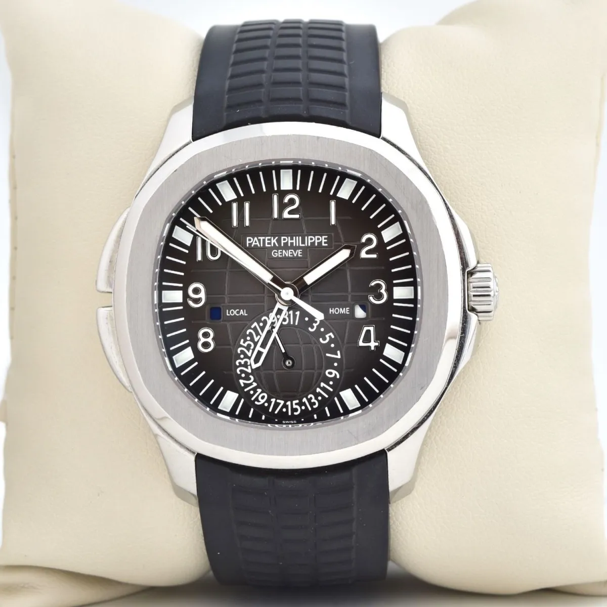 Patek Philippe Travel Time 40.8mm Stainless steel Black 1