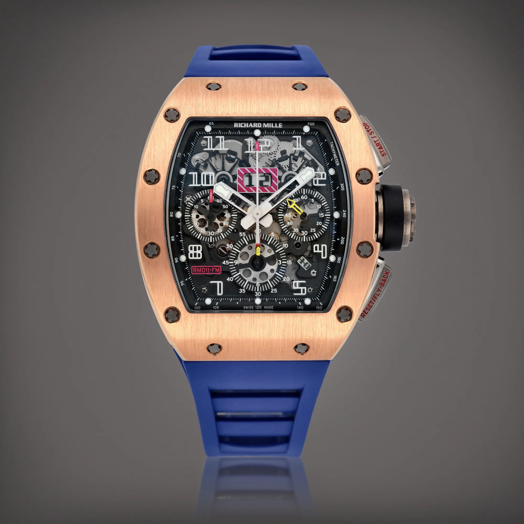 Richard Mille RM 011 RM 011 40mm Rose gold and Titanium Gray 1