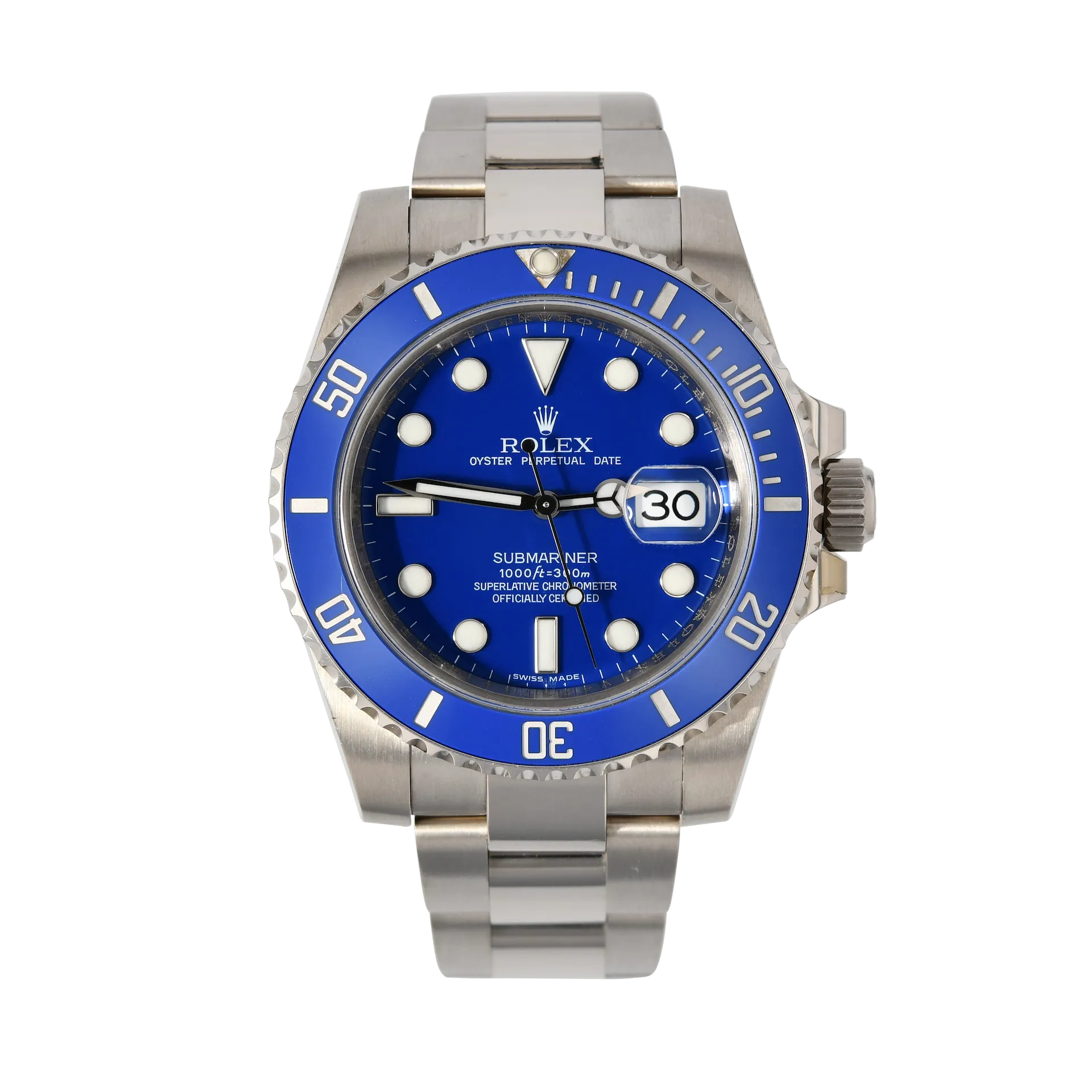 Rolex Submariner 116619LB 48mm Stainless steel Blue
