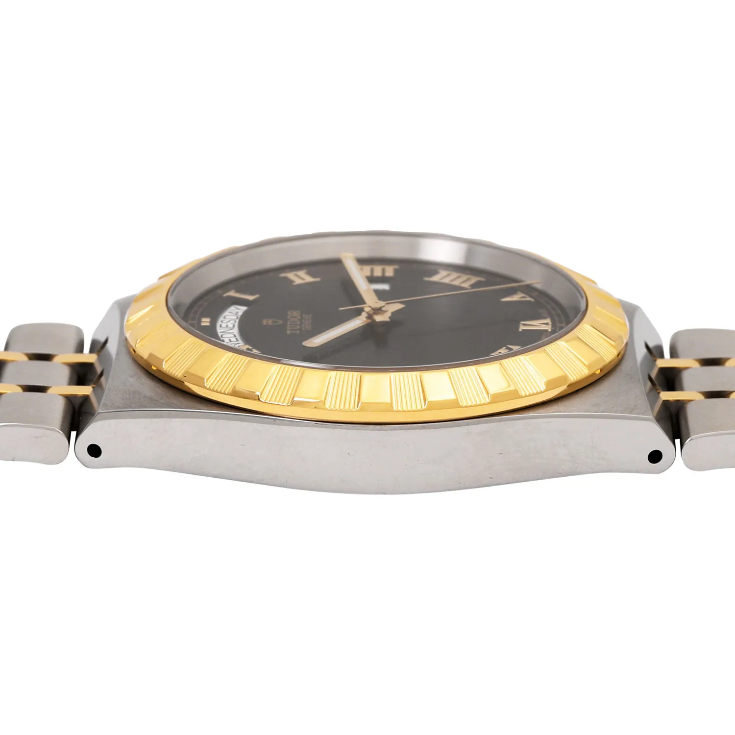 Tudor Royal M28603-0003 41mm Yellow gold and stainless steel Black 3