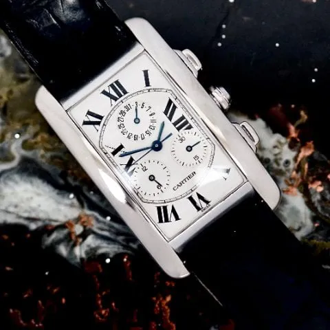 Cartier Tank 2312 26mm White gold White