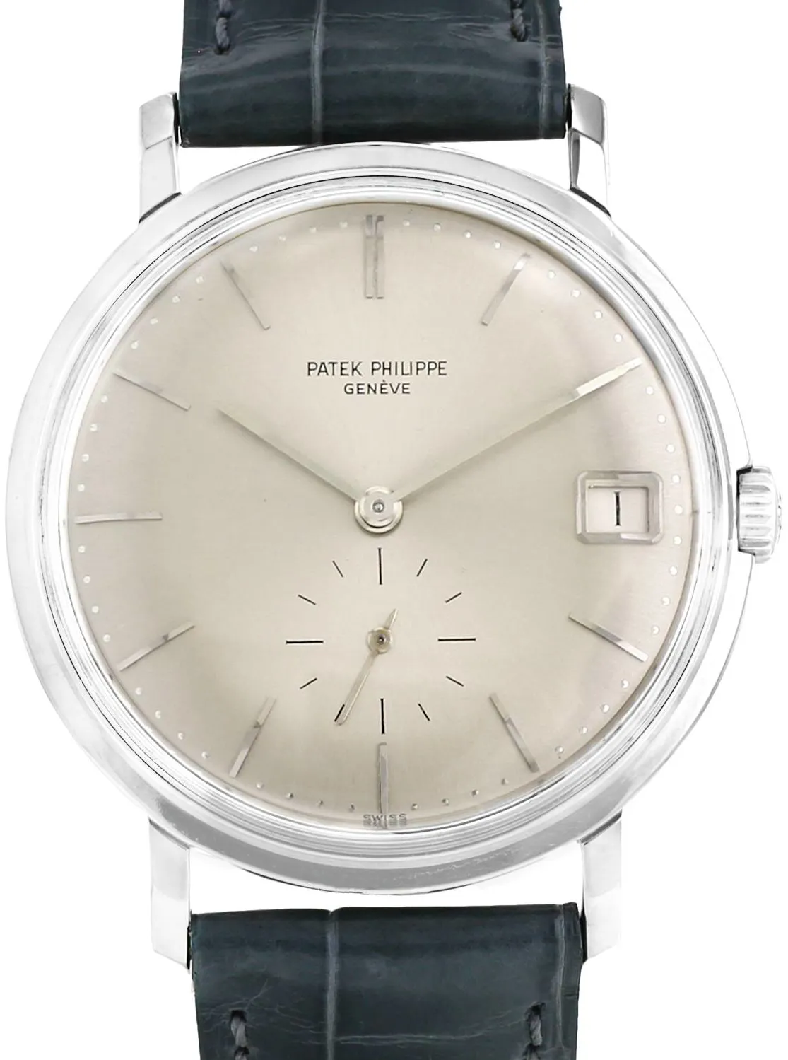 Patek Philippe Calatrava 3445 35mm White gold Silver