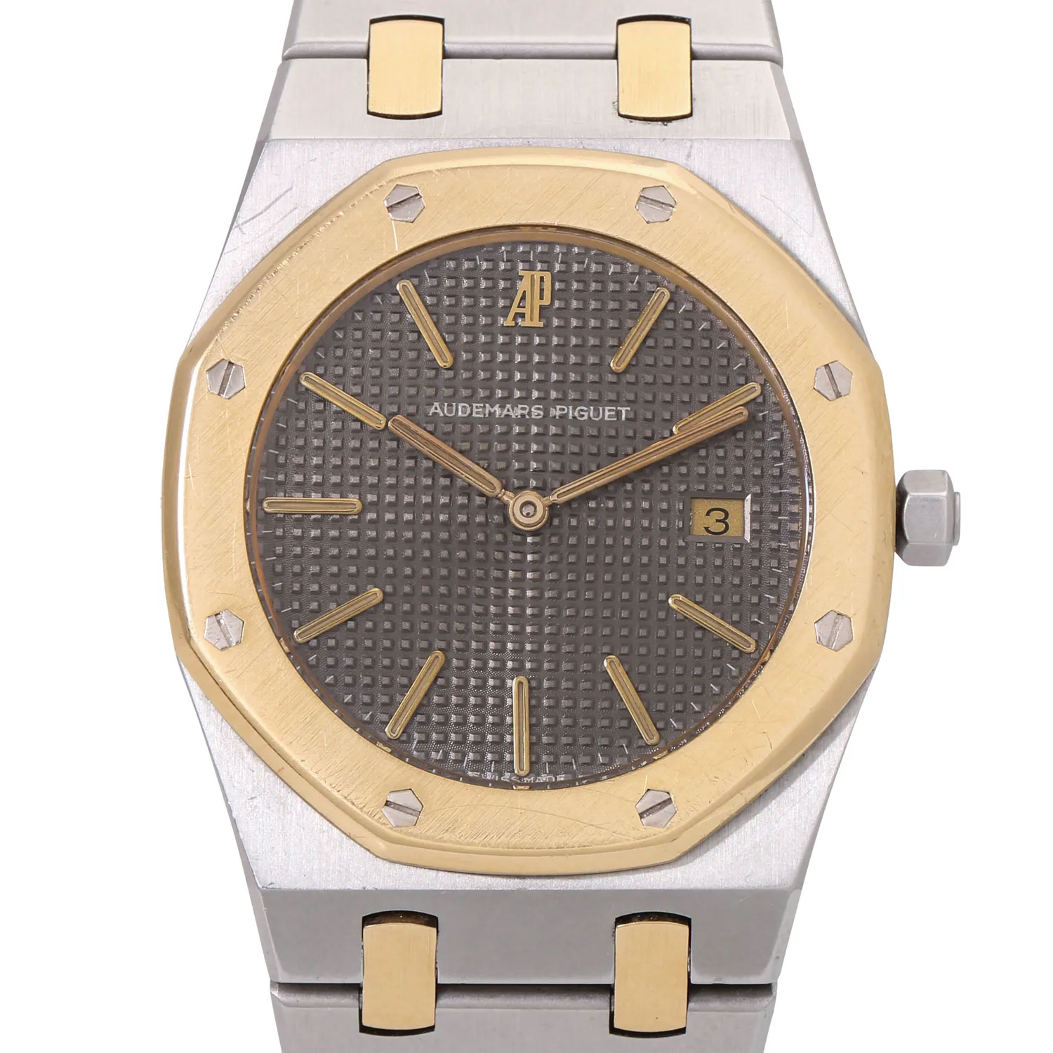 Audemars Piguet Royal Oak 56175SA 42mm Yellow gold and Stainless steel Gray