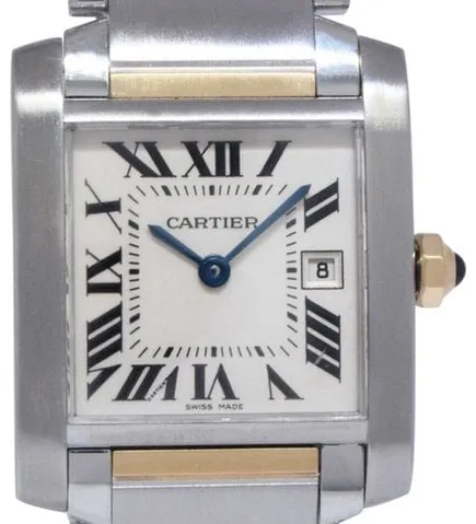 Cartier Tank Française 2465 25mm Stainless steel Silver