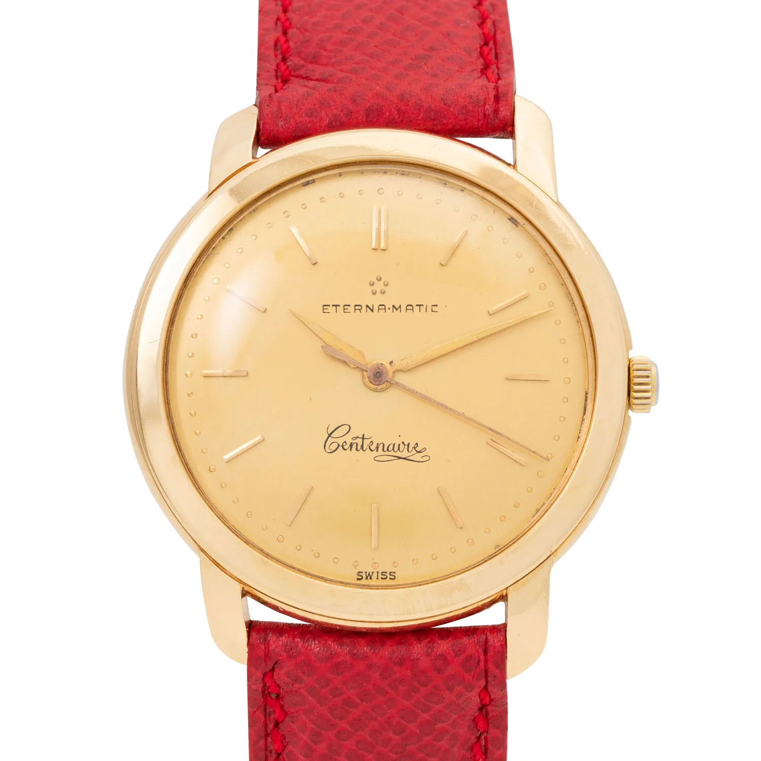 Eterna Centenaire 39mm Yellow gold Gold