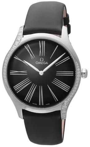 Omega De Ville 428.17.39.60.01.001 39mm Stainless steel Black