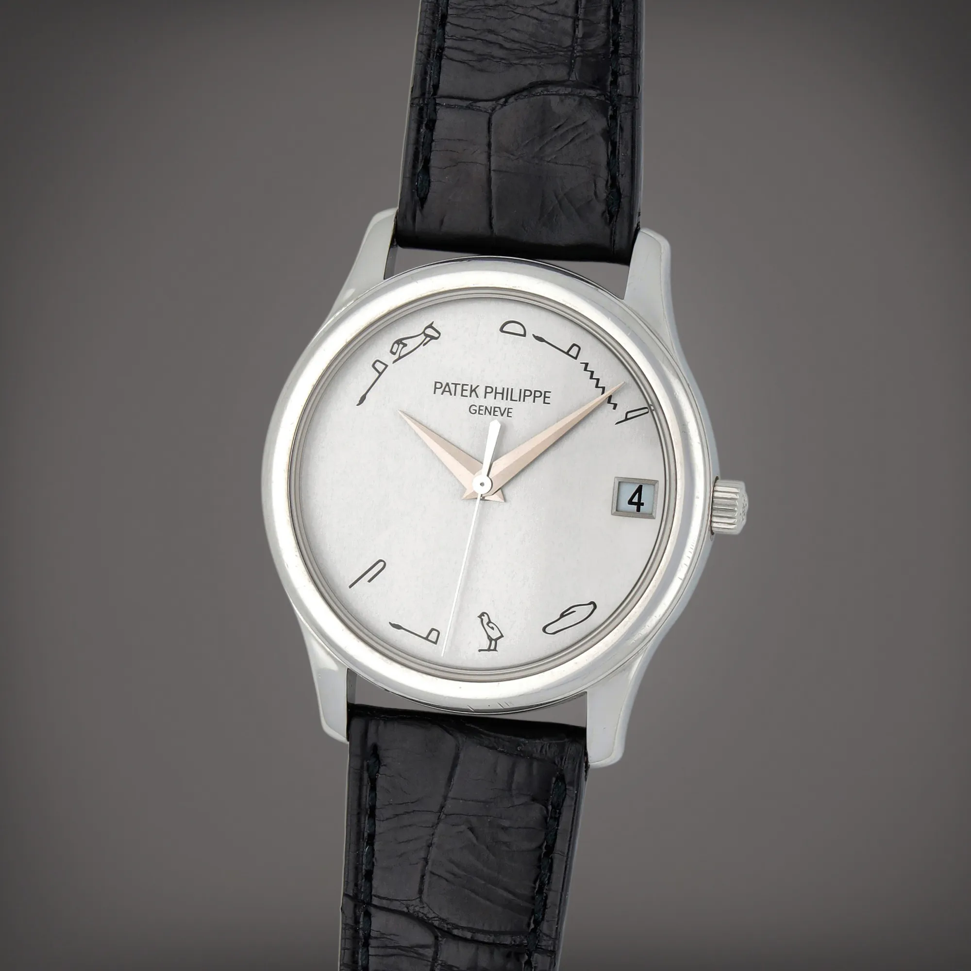 Patek Philippe Calatrava 3998P 34mm Platinum Silver