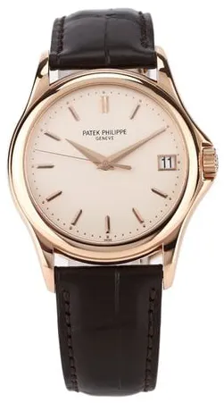 Patek Philippe Calatrava 5127R-001 37mm Rose gold Silver