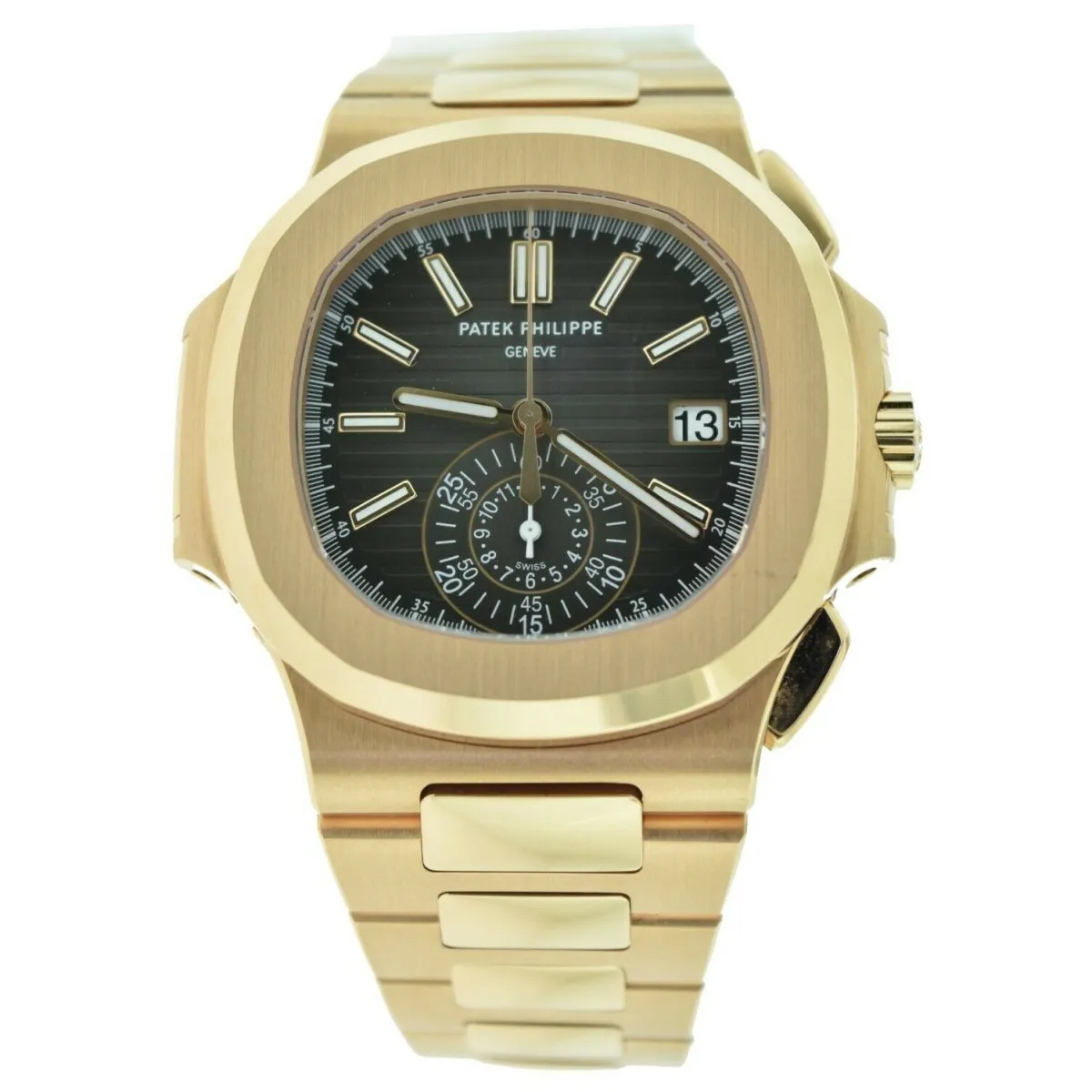 Patek Philippe Nautilus 5980/1R 40.5mm Rose gold Black