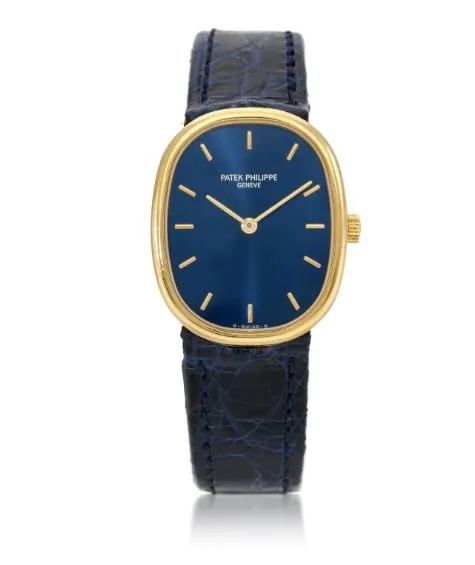 Patek Philippe 4226 23mm Yellow gold Blue