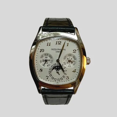 Patek Philippe Perpetual Calendar 5940G-001 38mm White gold Silver