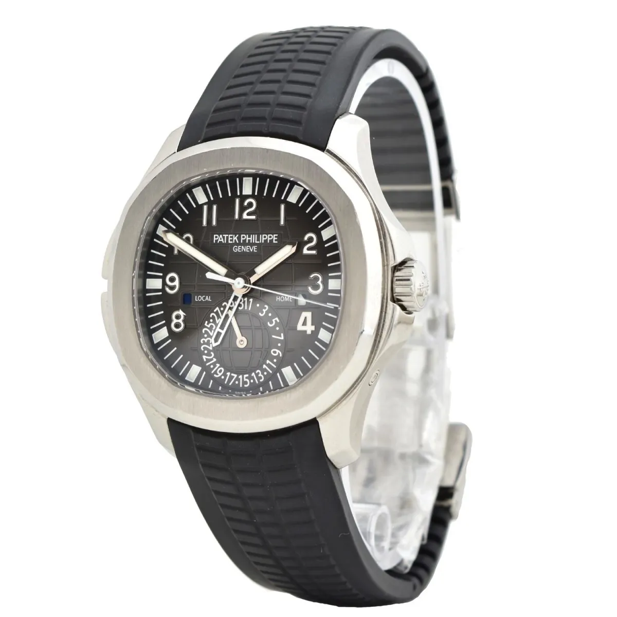 Patek Philippe Travel Time 40.8mm Stainless steel Black