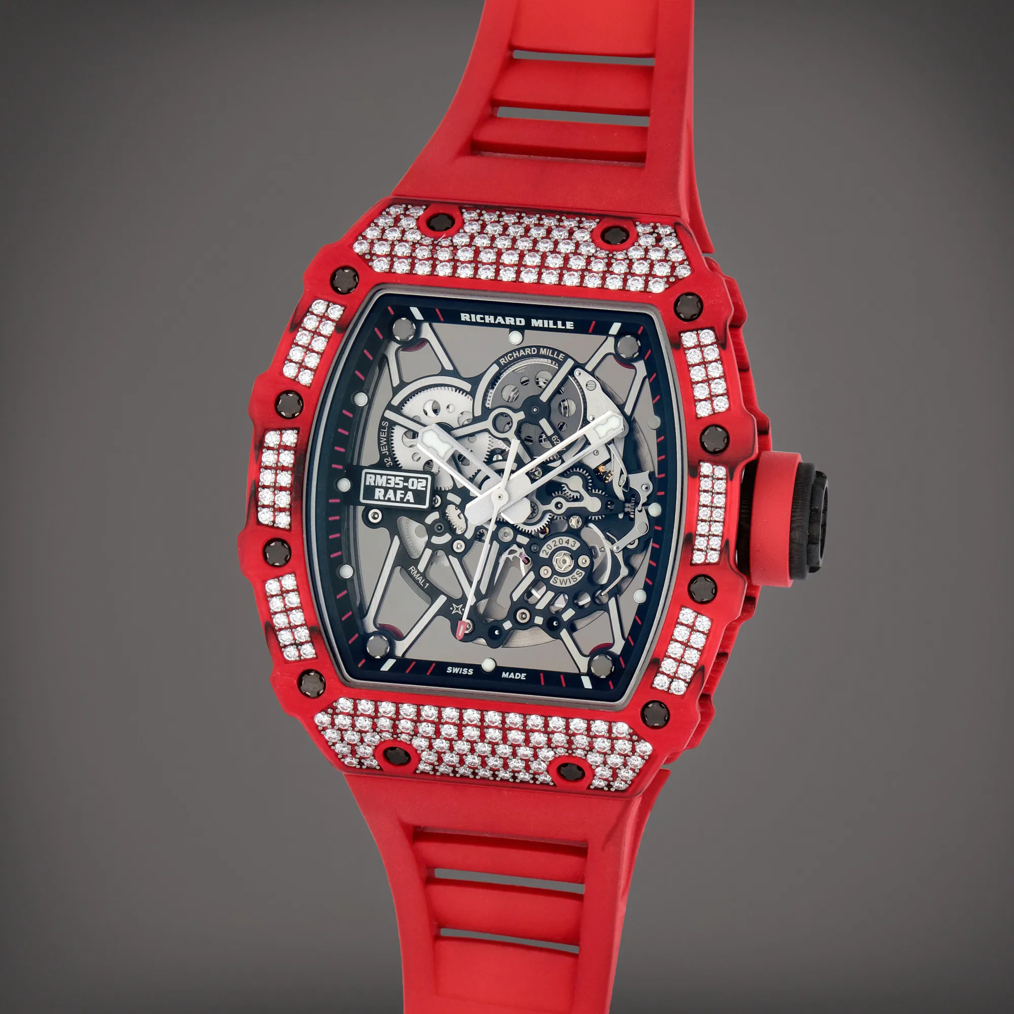 Richard Mille RM 035 RM35-02 RAFA 43mm Diamond Skeletonized