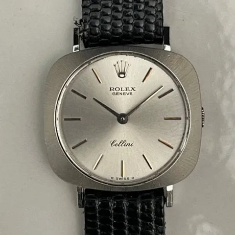 Rolex Cellini 3762 25mm White gold White