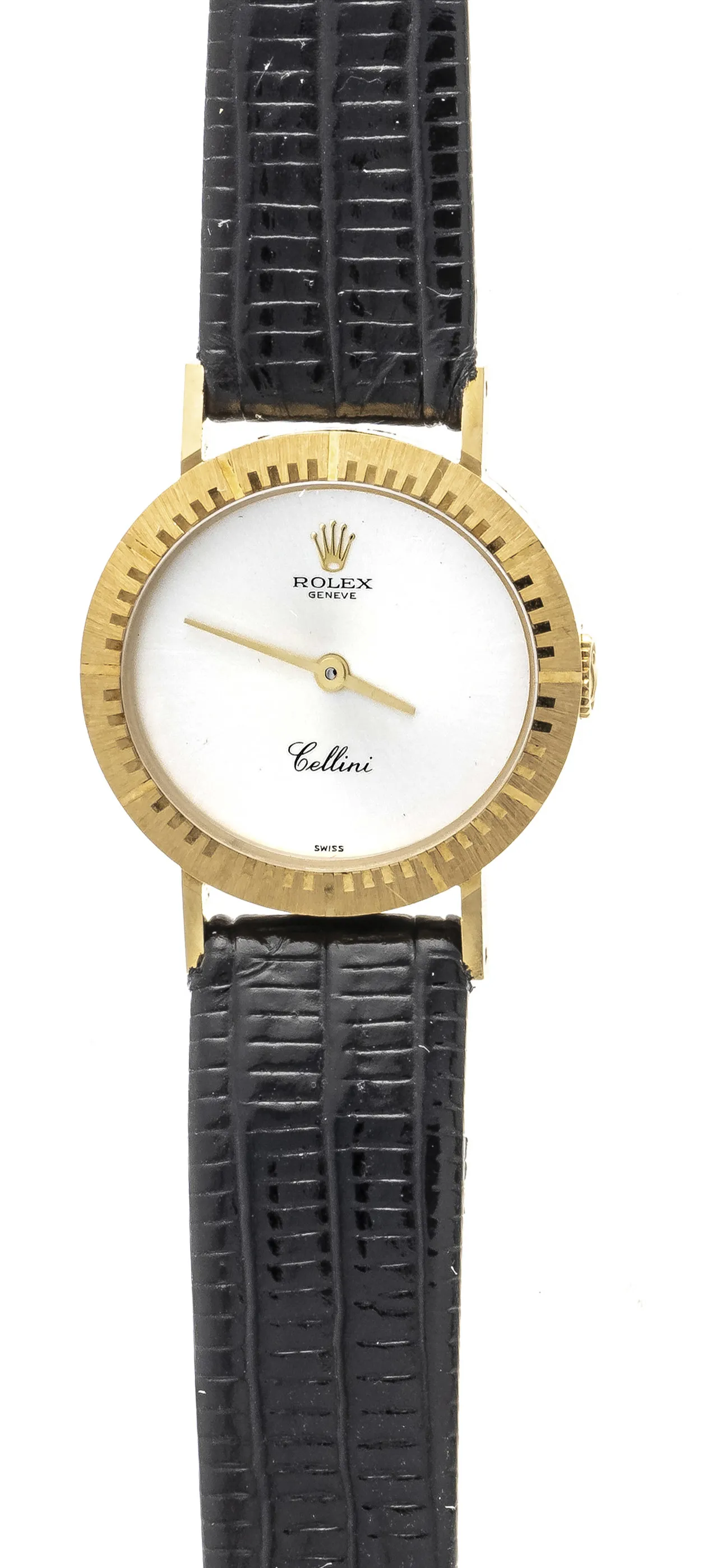 Rolex Cellini 4081/8 22mm Yellow gold Silver