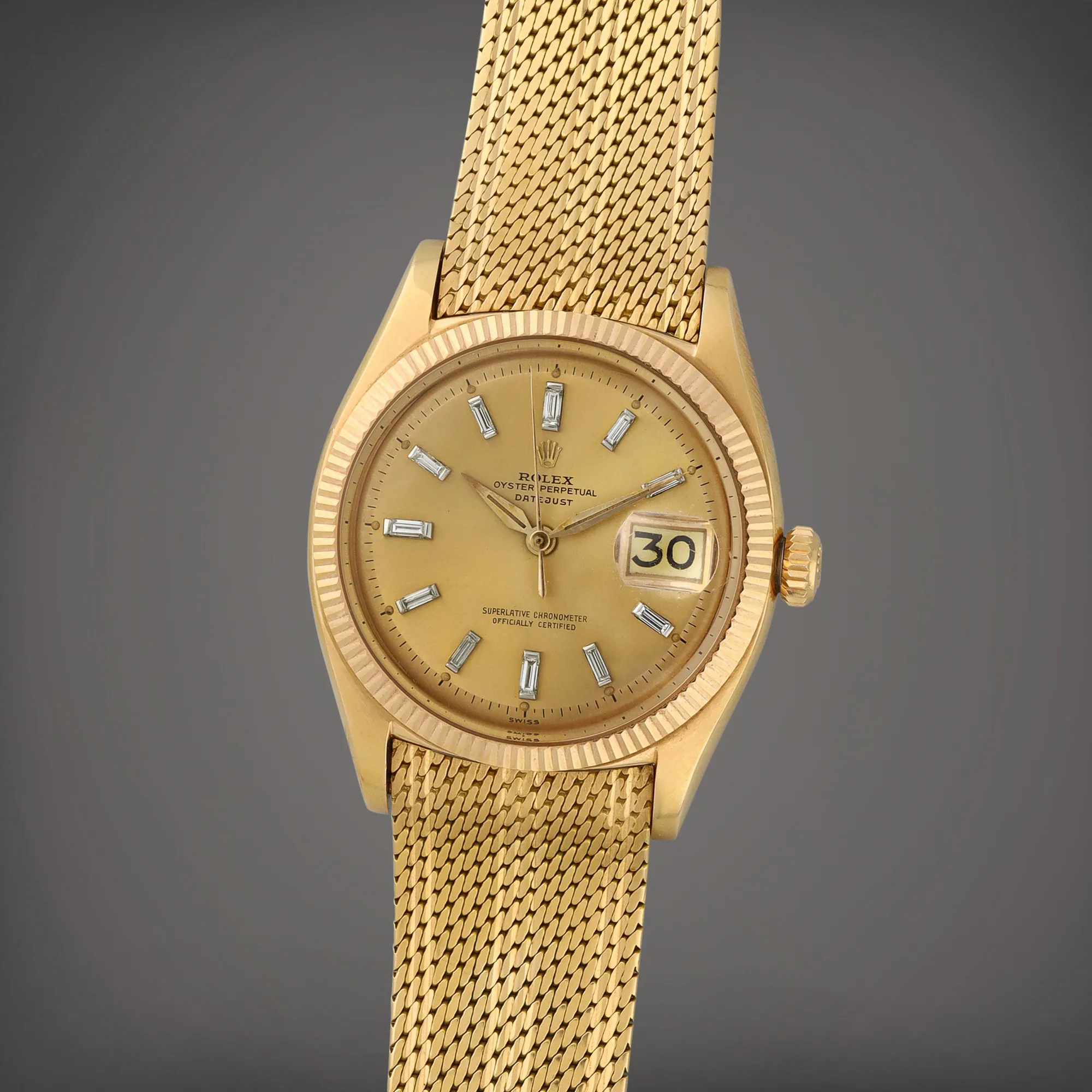 Rolex Datejust 36 6605 36mm Yellow gold Gilt