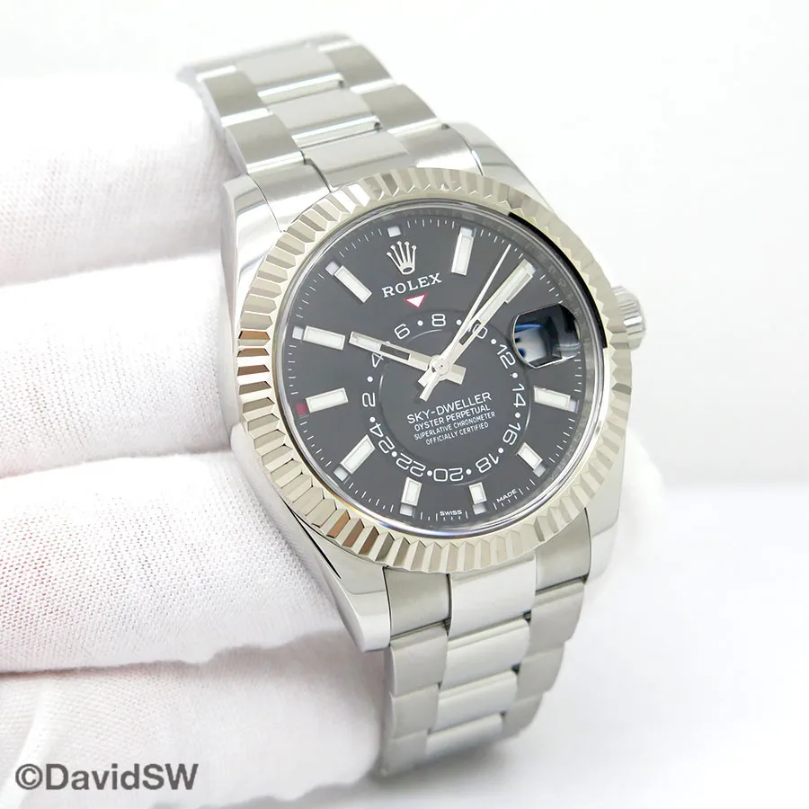 Rolex Sky-Dweller 326934 42mm 18K/SS Black