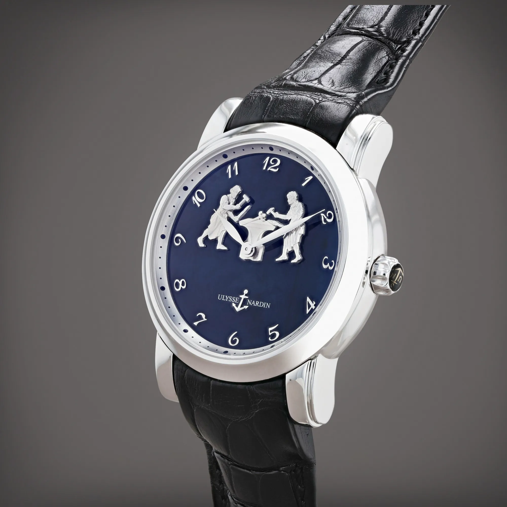 Ulysse Nardin Jacquemart 719-61 41.5mm Platinum Black