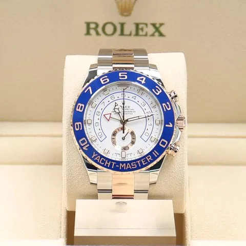 Rolex Yacht-Master II 116681 44mm Yellow gold and Stainless steel White