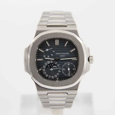 Patek Philippe Nautilus Moonphase 5712/1A-001 40mm Stainless steel Blue