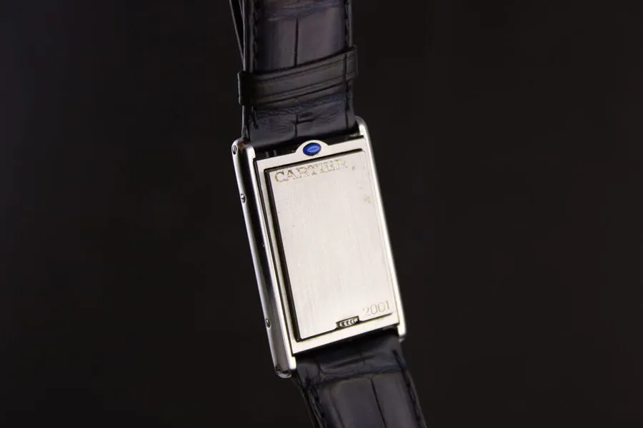 Cartier Tank 2390 25mm Stainless steel White 4