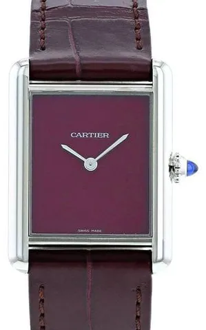 Cartier Tank 4323 0mm Stainless steel Red