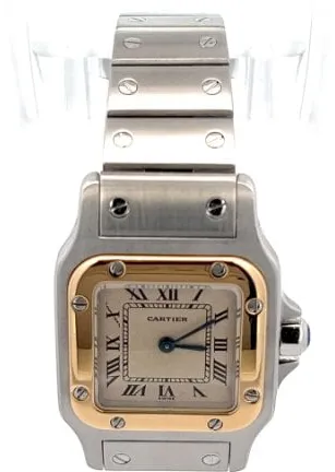 Cartier Santos 24mm Stainless steel Silver