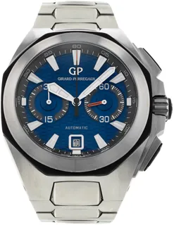 Girard-Perregaux Chrono Hawk 49970-11-431-11A Stainless steel Blue