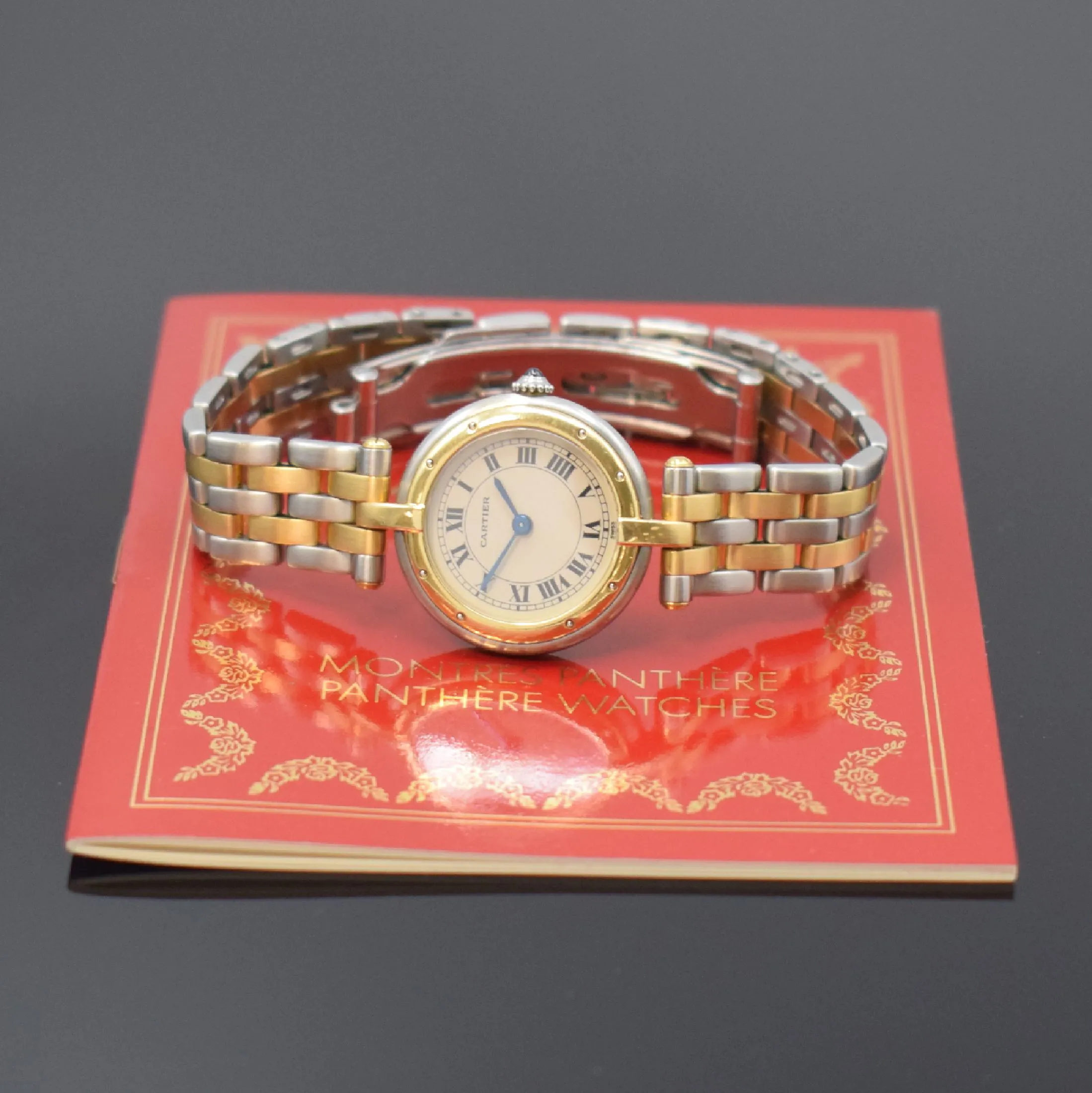 Cartier Panthère 1057920 24mm Yellow gold and Stainless steel Cream 5