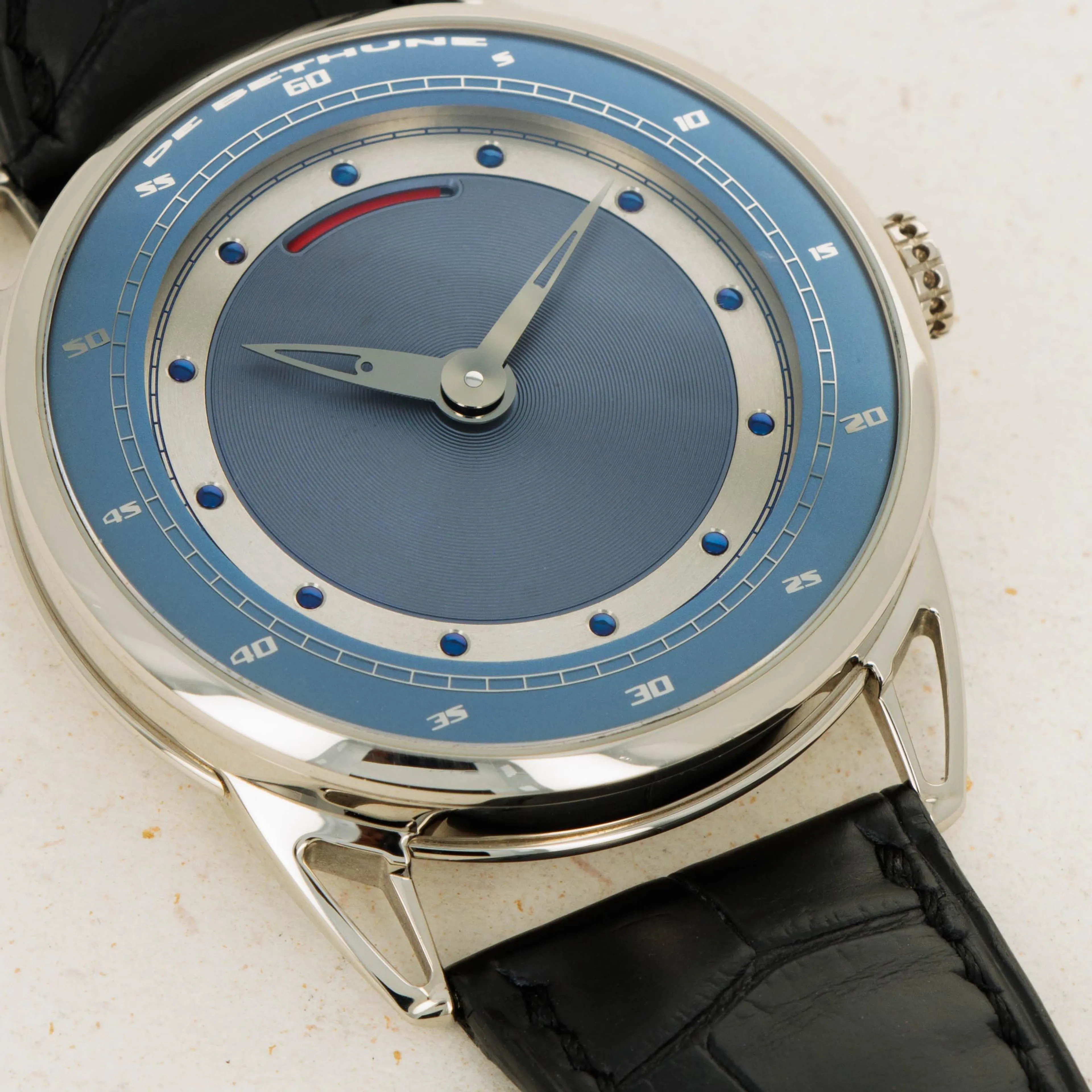 De Bethune DB25 DB25WS3 44mm White gold Blue 1