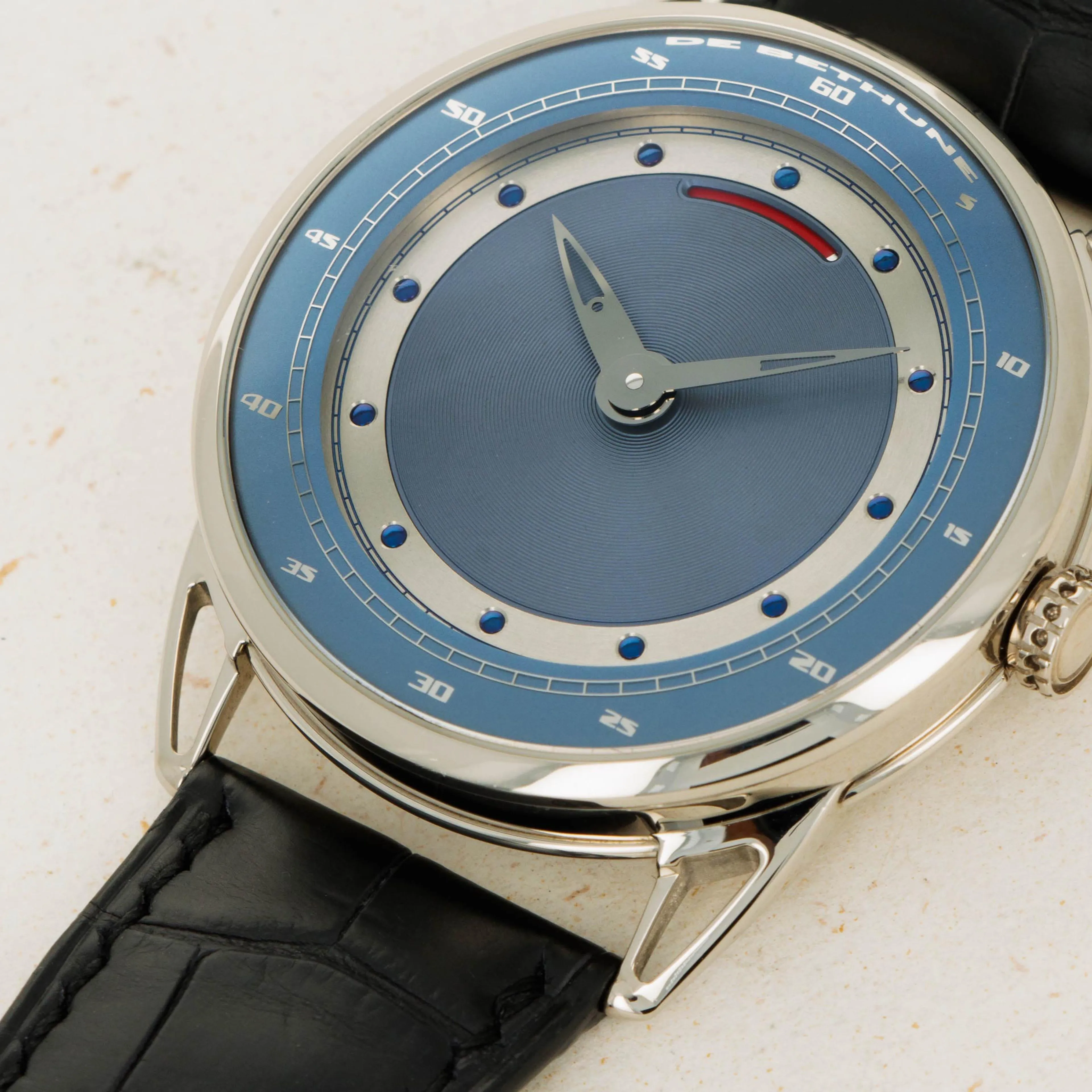 De Bethune DB25 DB25WS3 44mm White gold Blue 2