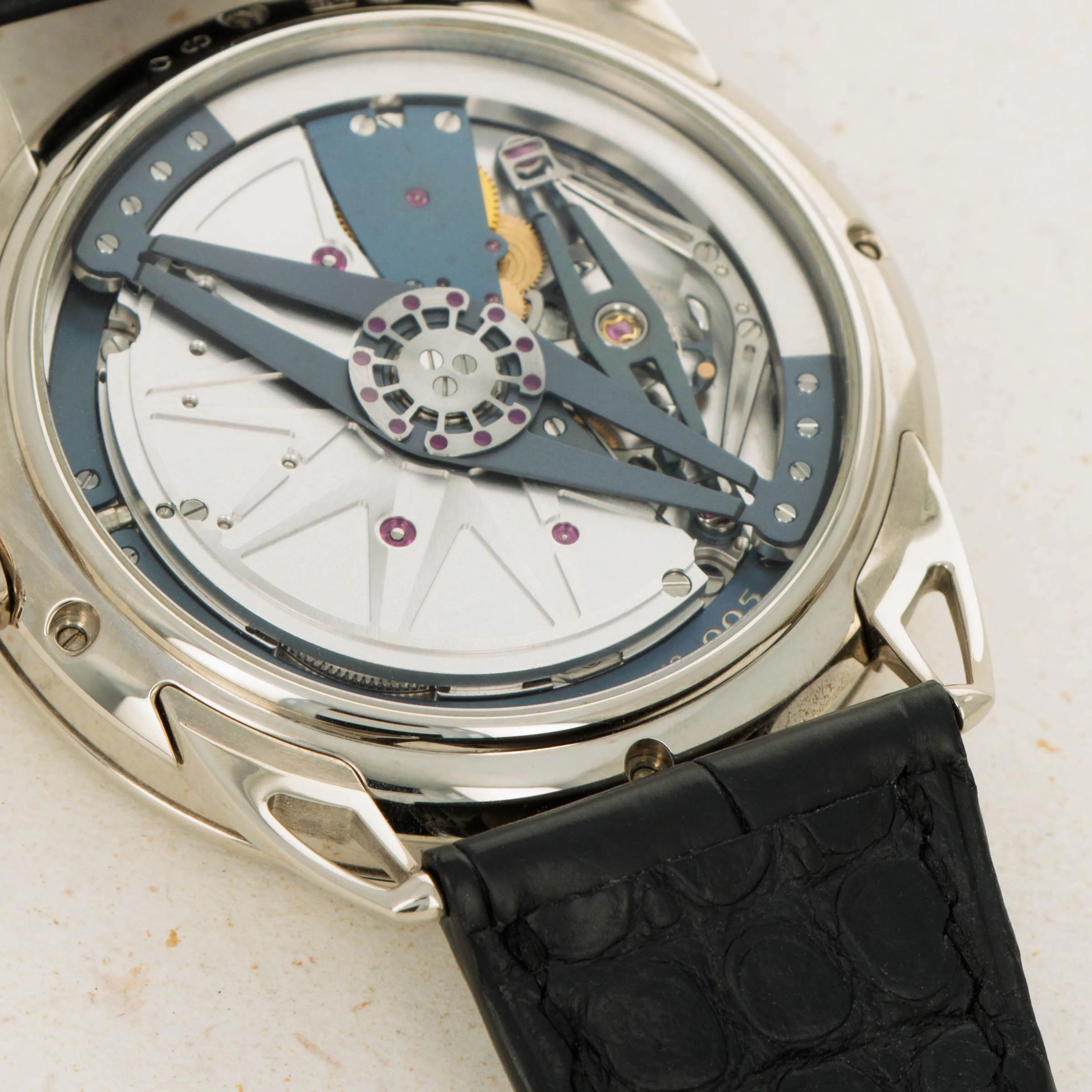 De Bethune DB25 DB25WS3 44mm White gold Blue 3