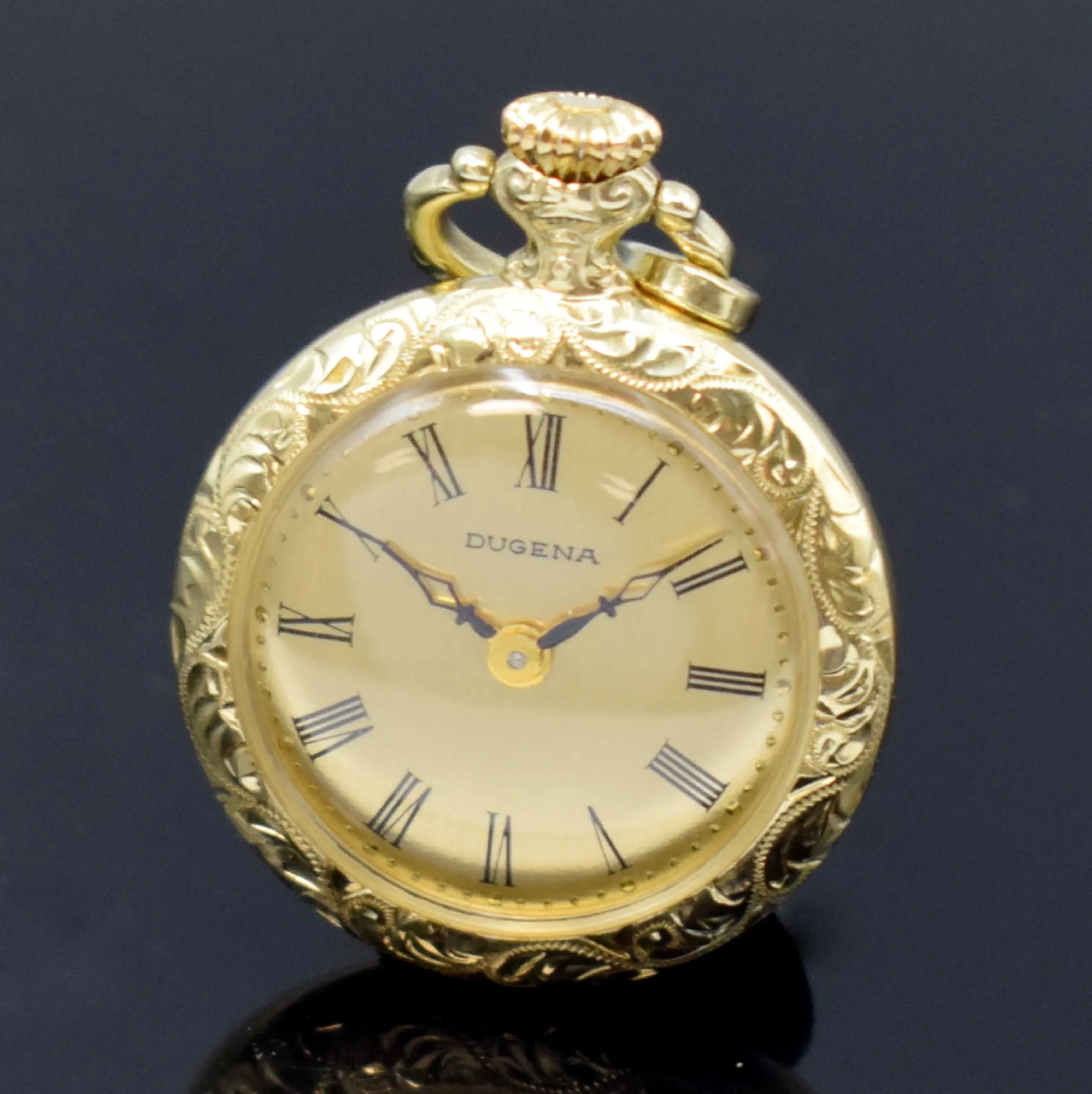 Dugena 25mm Yellow gold Champagne 2