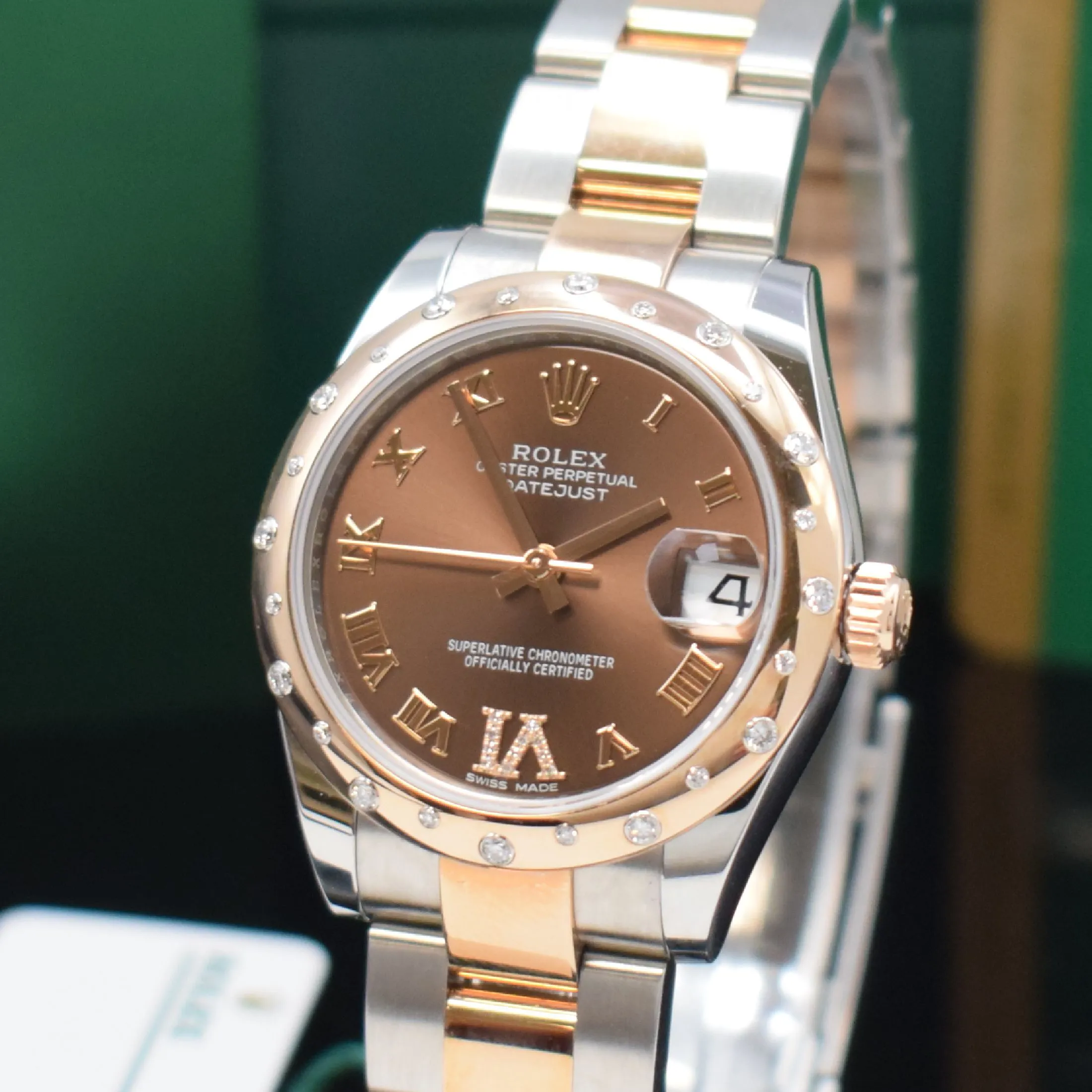 Rolex Datejust 31 178341 31mm Rose gold and Stainless steel Brown 1