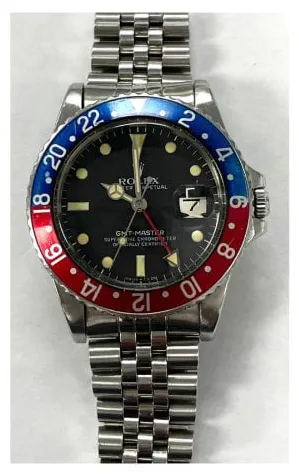 Rolex GMT-Master 16750 40mm Stainless steel Black