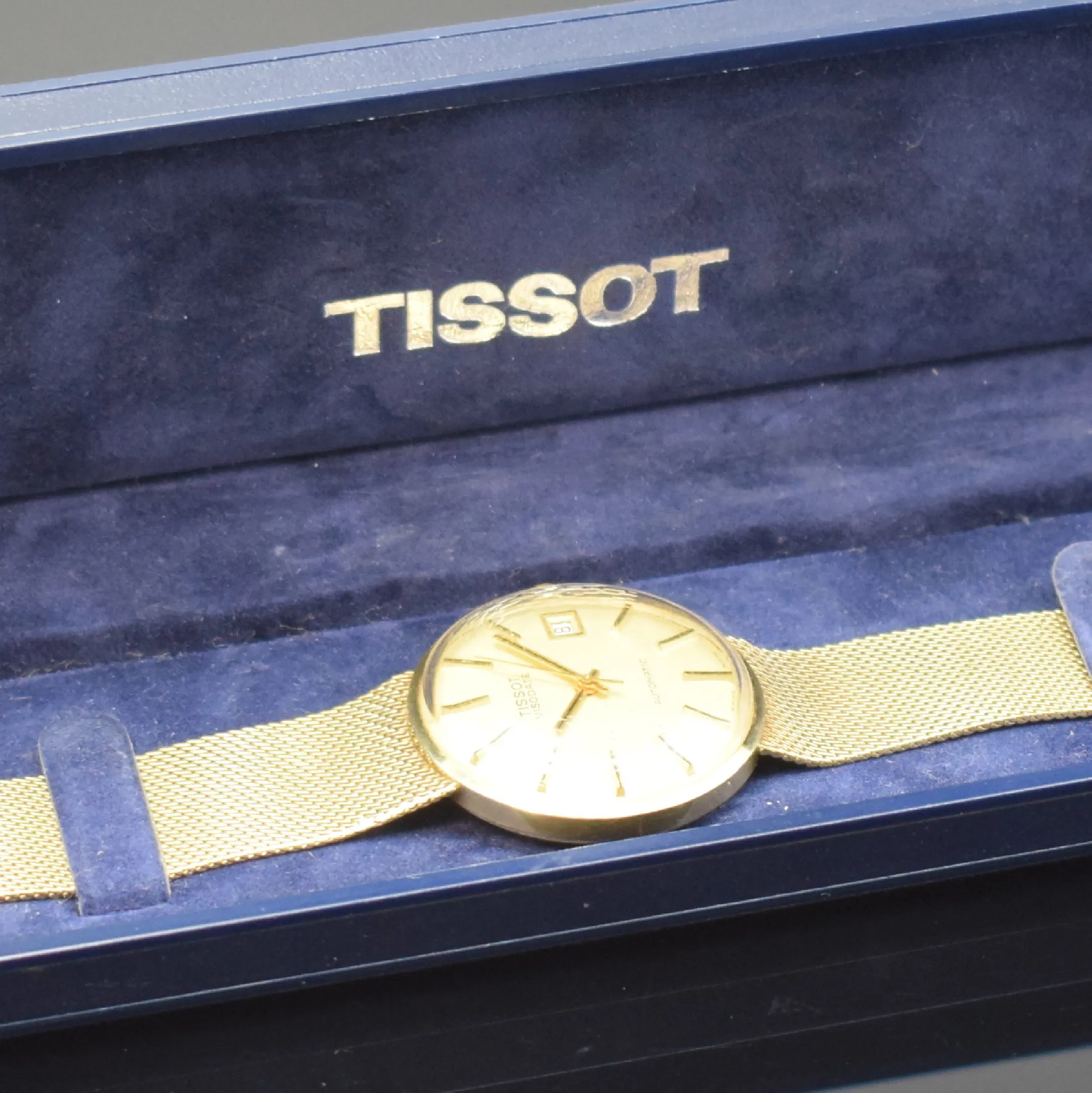 Tissot Visodate 6359 34mm Yellow gold Champagne 6