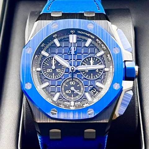 Audemars Piguet Royal Oak Offshore 26420CE.OO.A043VE.01 43mm Ceramic Blue