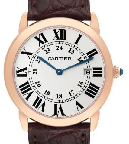 Cartier Ronde de Cartier W6701008 36mm Rose gold Silver