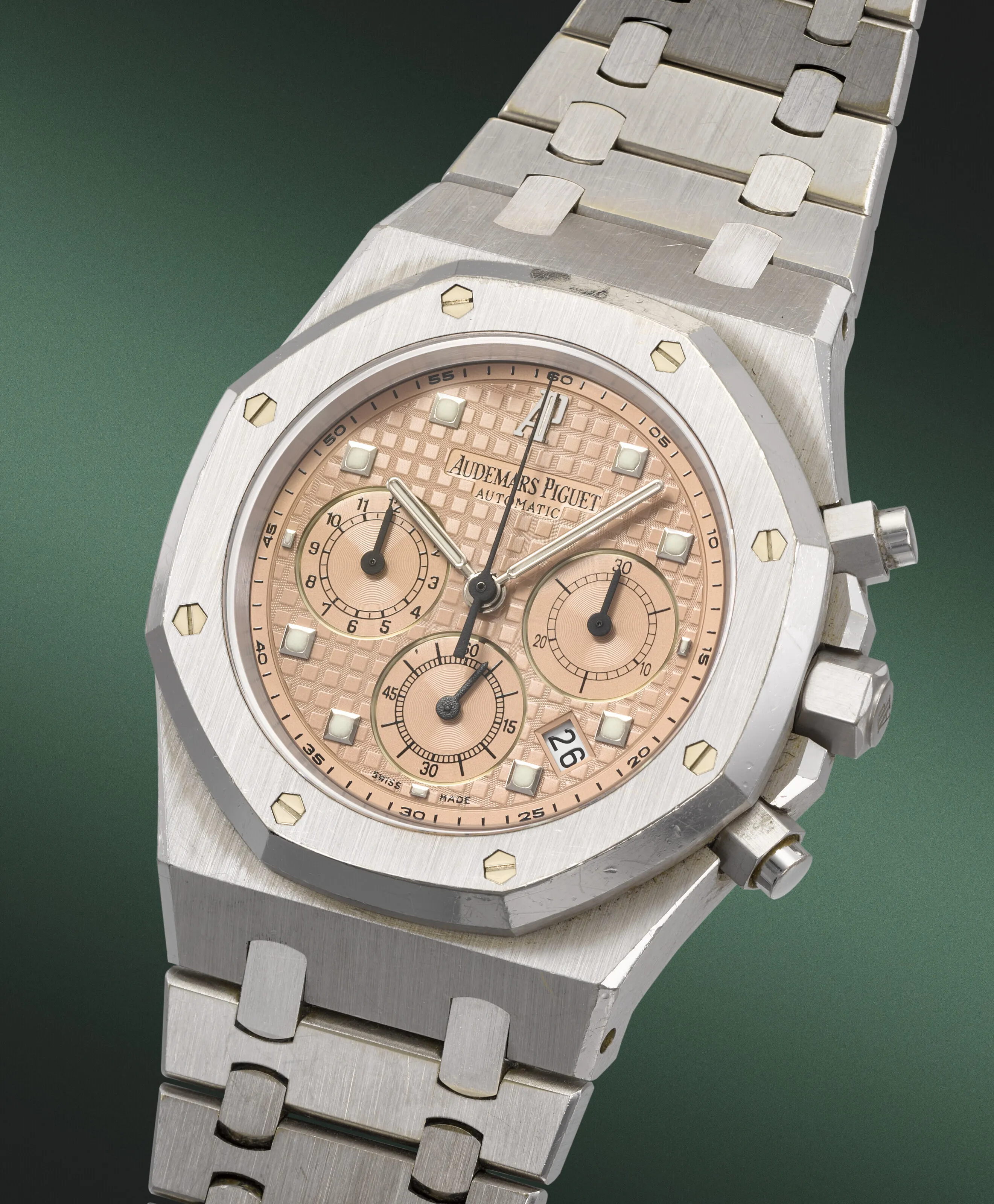 Audemars Piguet Royal Oak 25960BC 39mm White gold Salmon 1