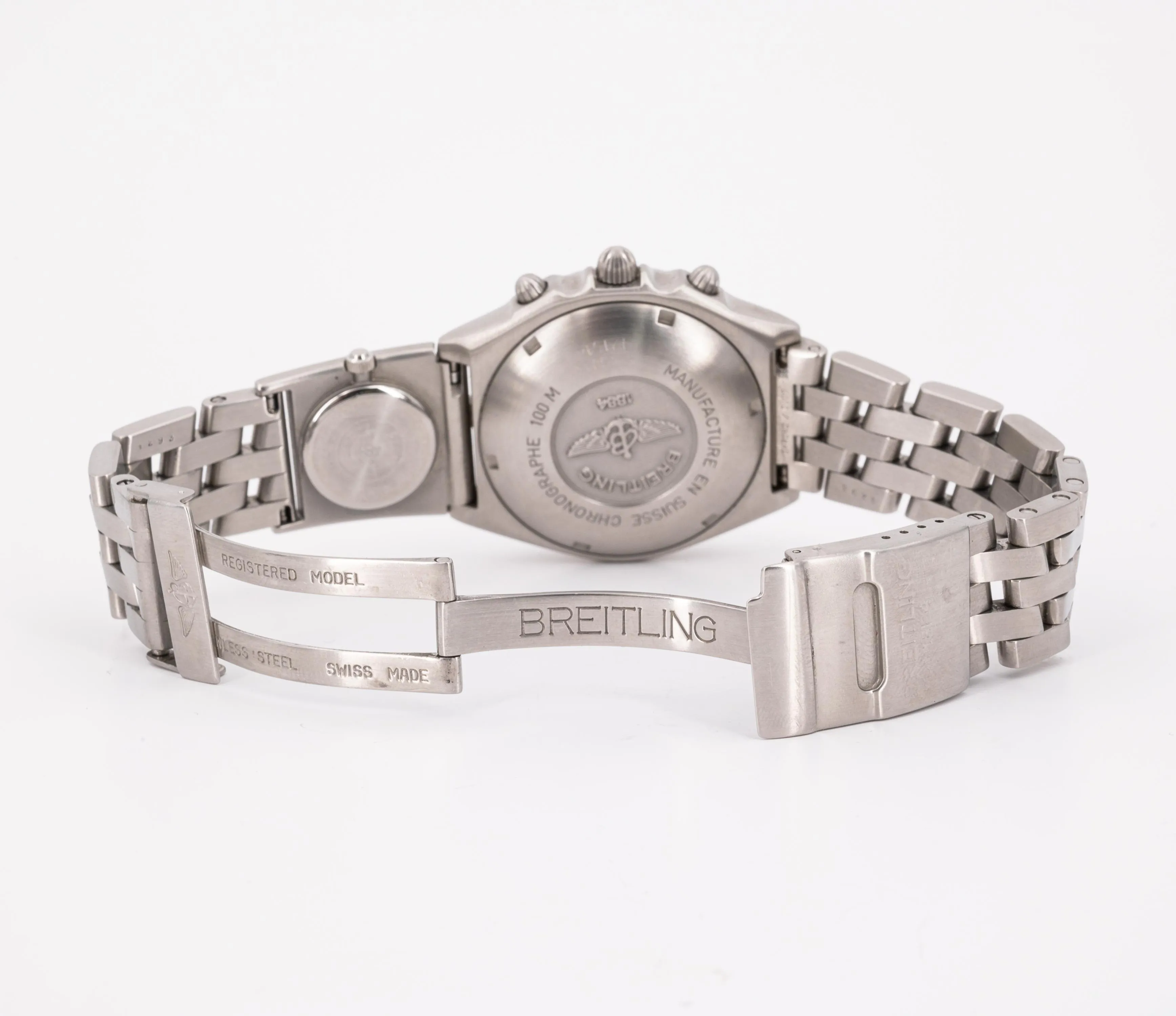 Breitling Chronomat A13048 39mm Stainless steel White 1