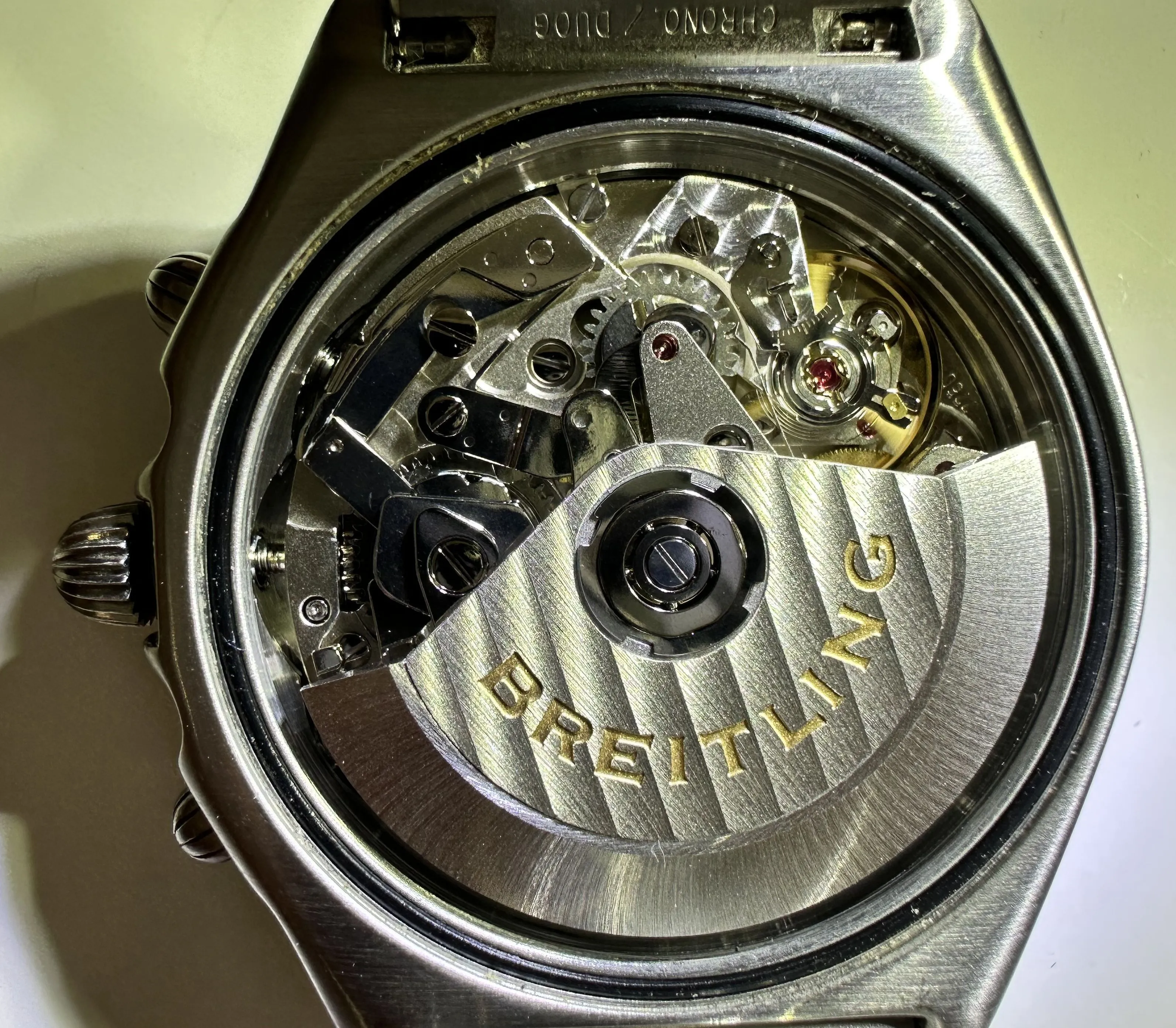 Breitling Chronomat A13048 39mm Stainless steel White 8