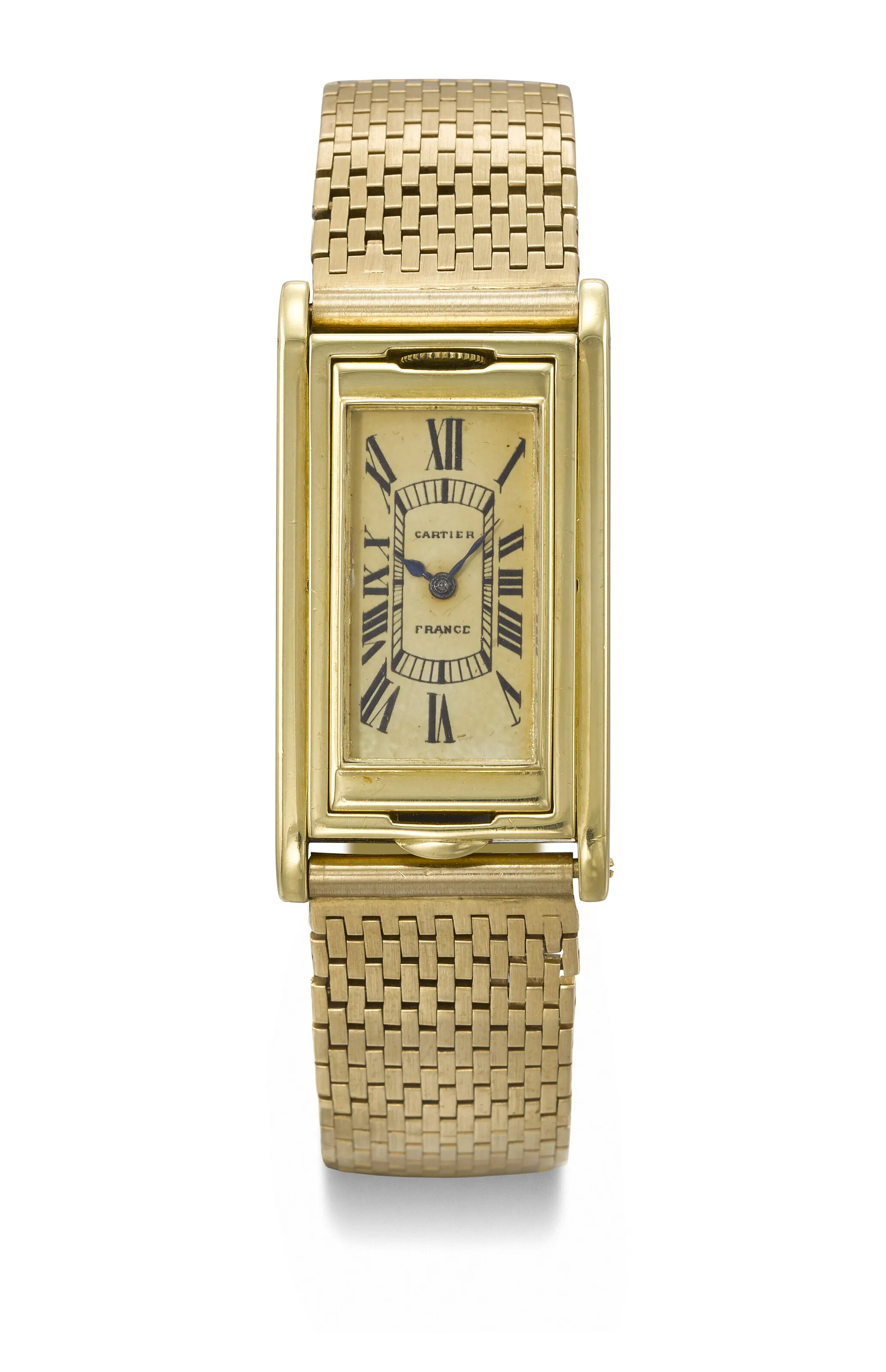 Cartier Tank Basculante 20mm Yellow gold Golden