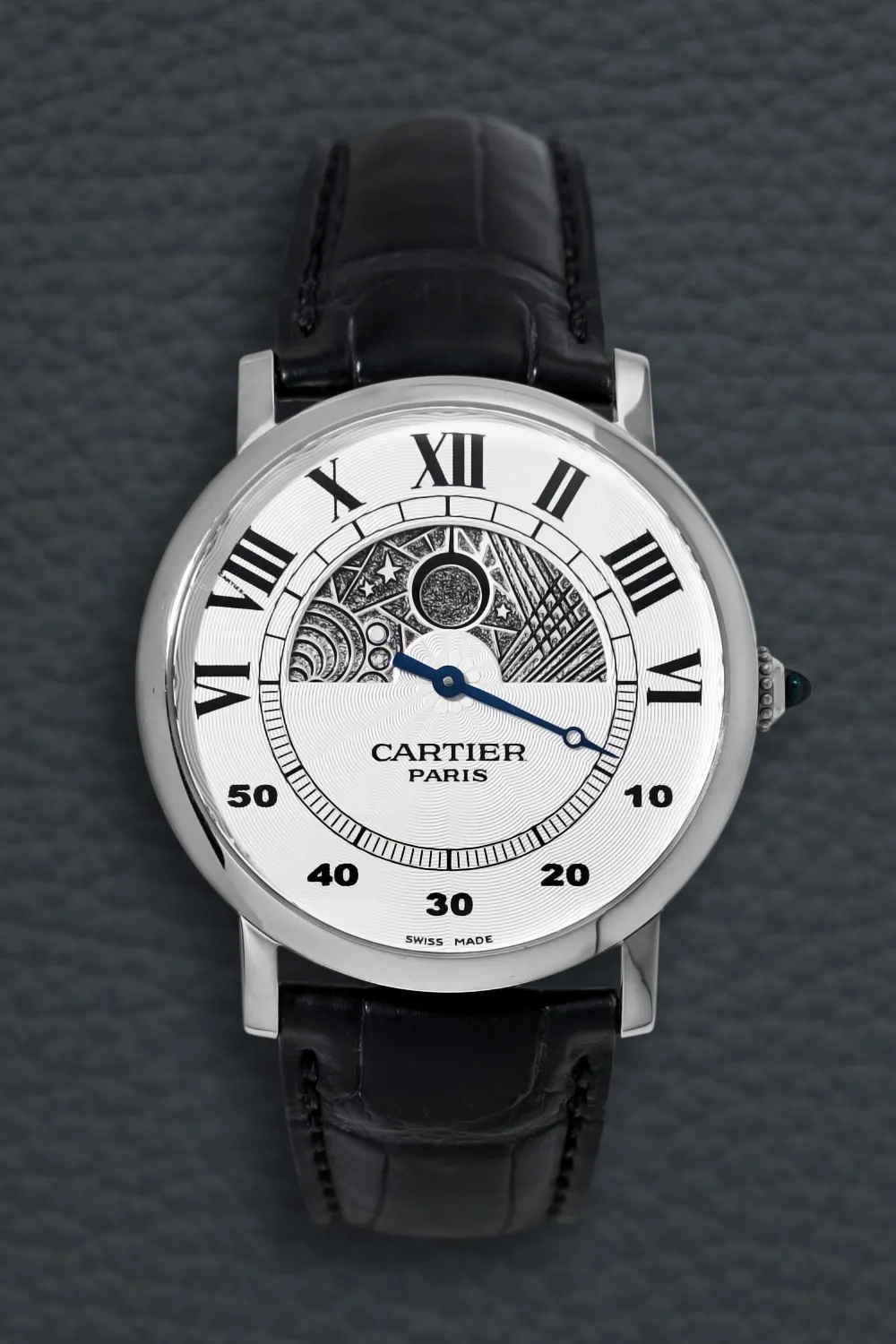 Cartier Ronde de Cartier 2873 42mm White gold Silver