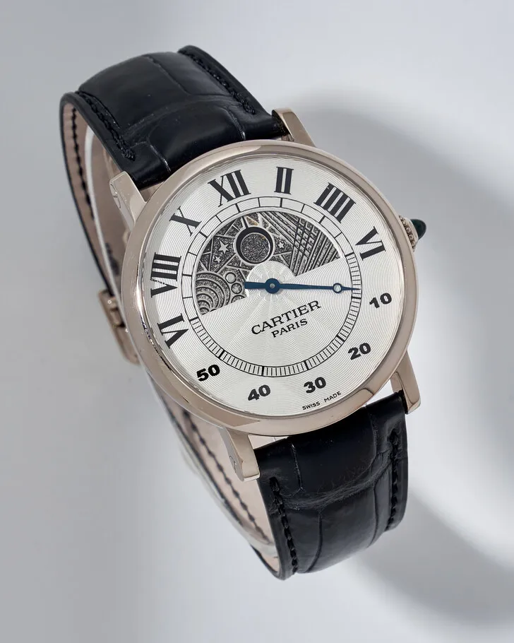 Cartier Ronde de Cartier 2873 42mm White gold Silver 3