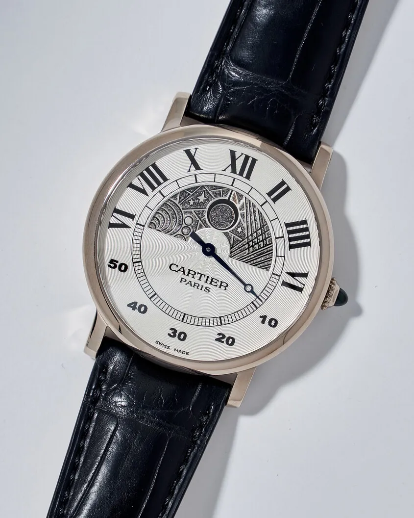 Cartier Ronde de Cartier 2873 42mm White gold Silver 4