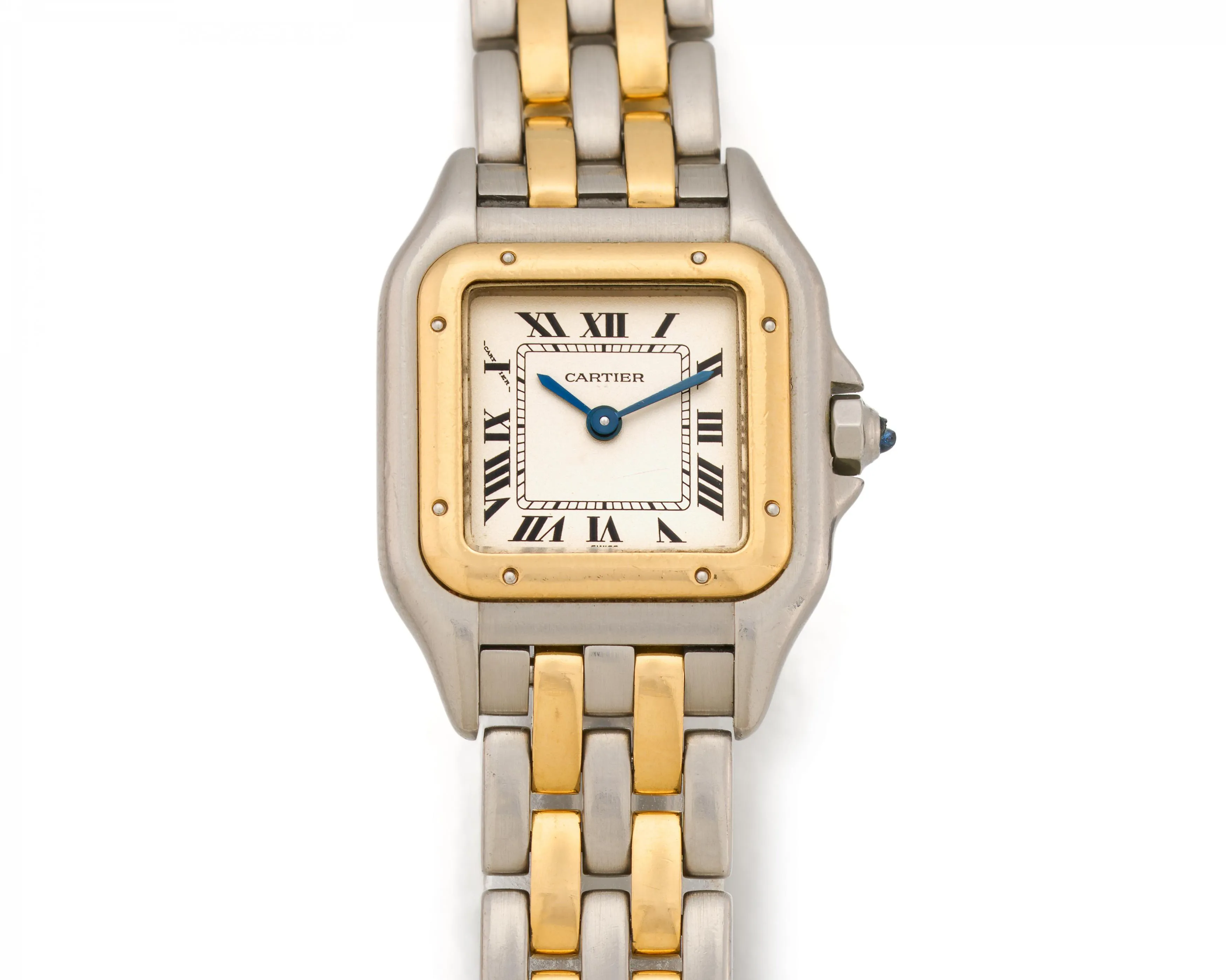 Cartier Panthère 1120 2 22mm Yellow gold and Stainless steel Cream