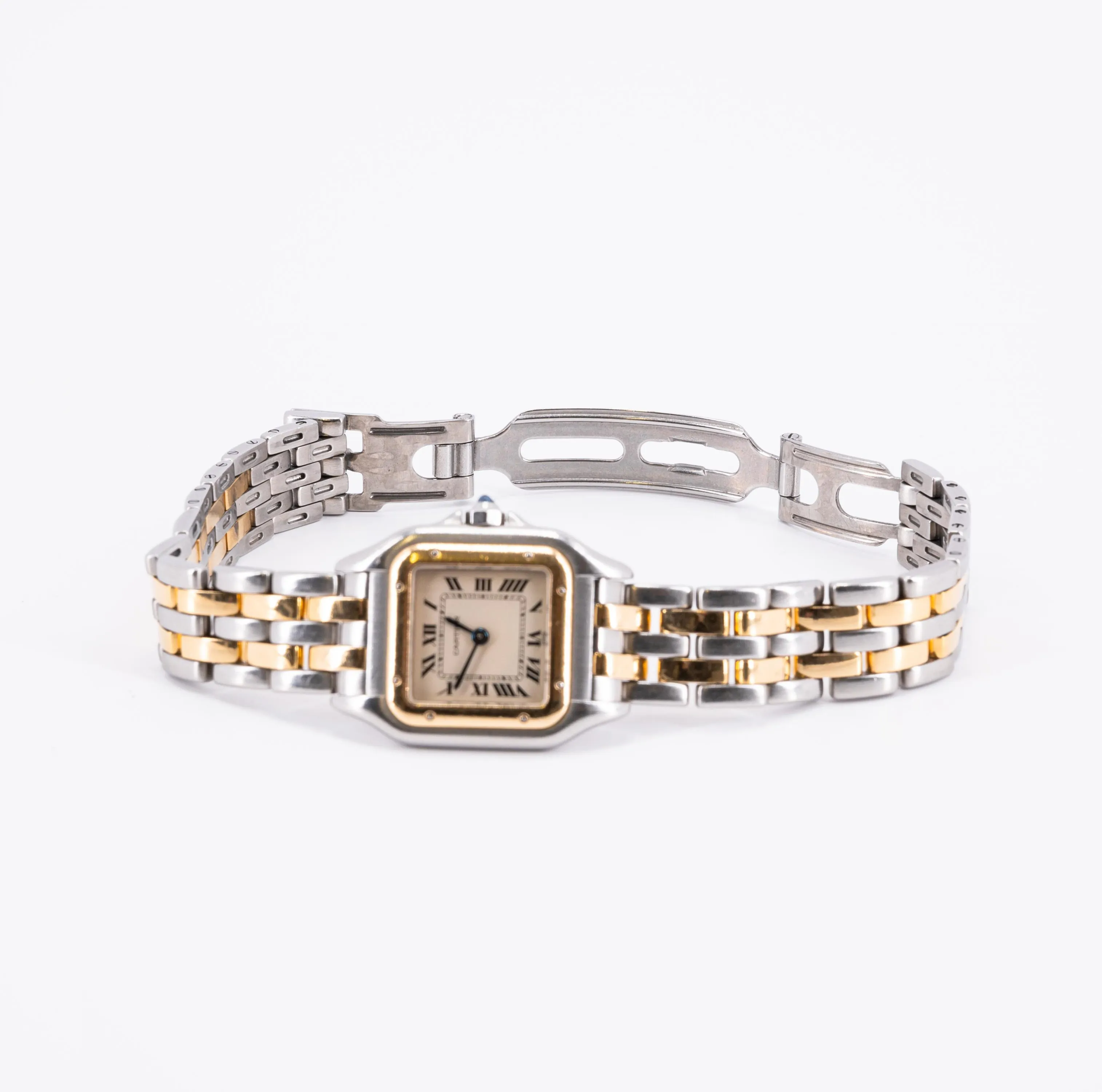 Cartier Panthère 1120 2 22mm Yellow gold and Stainless steel Cream 2