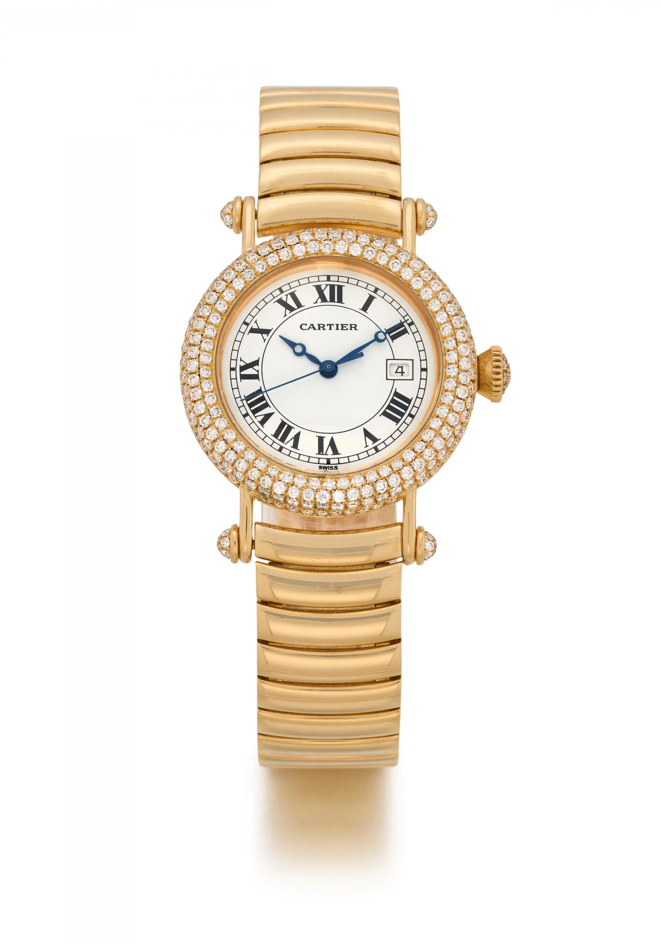 Cartier Diabolo 1430 32mm Yellow gold White