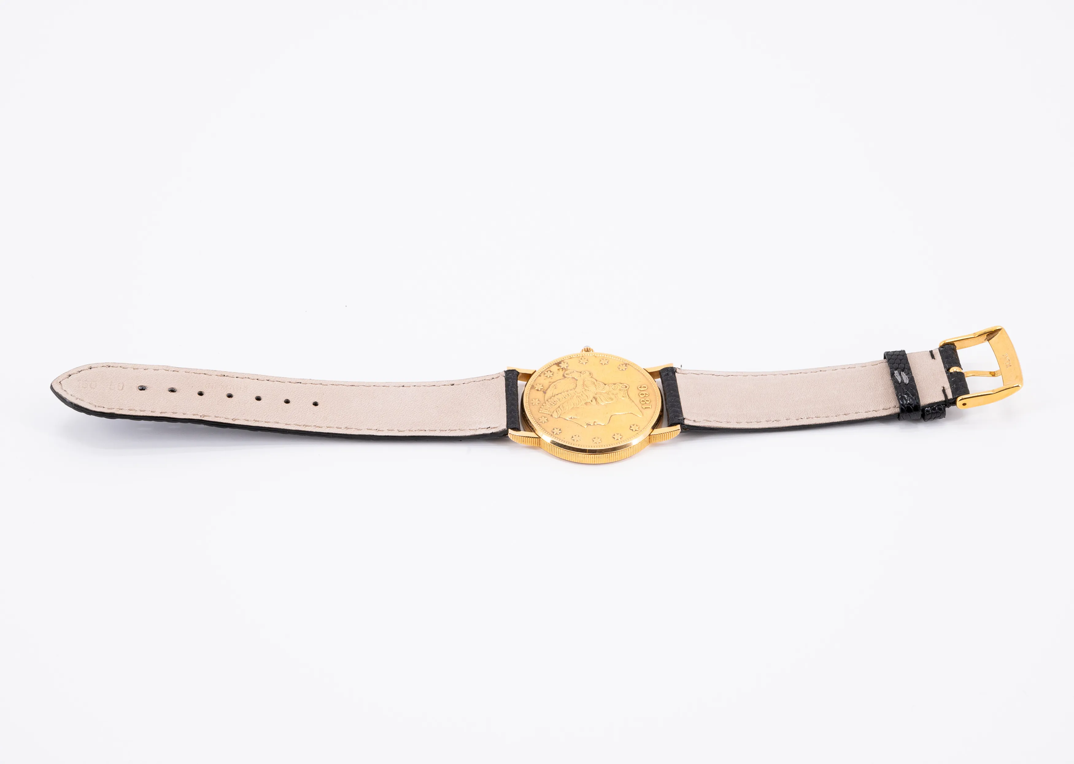 Corum Coin Watch 35mm Yellow gold Champagne 3